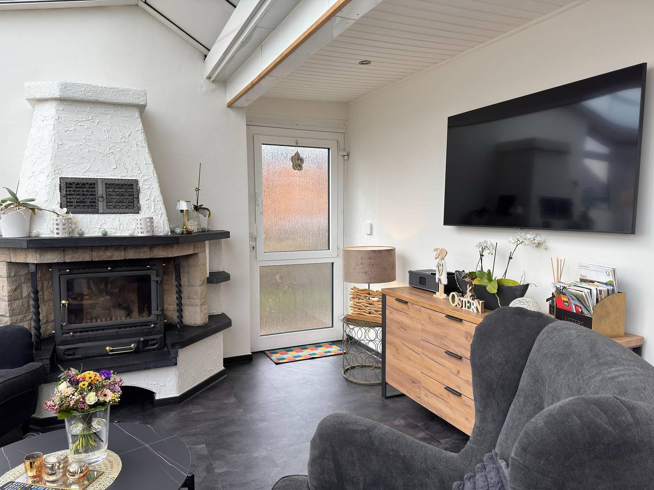 Ferienhaus mit Kamin in Thale-Friedrichsbrunn in Friedrichsbrunn, Thale