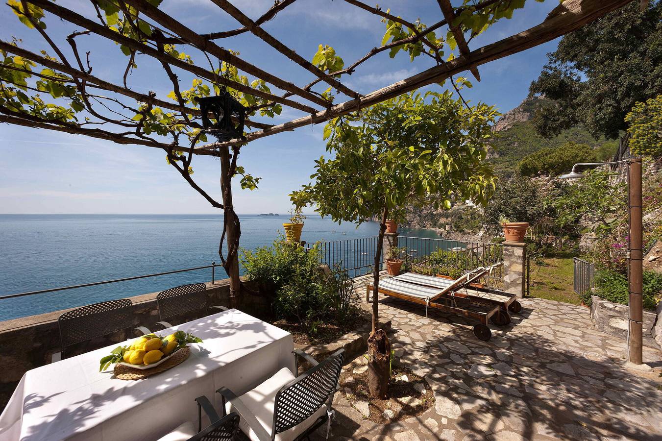 Villa Torre Sponda Private Beach in Positano, Costa Amalfitana