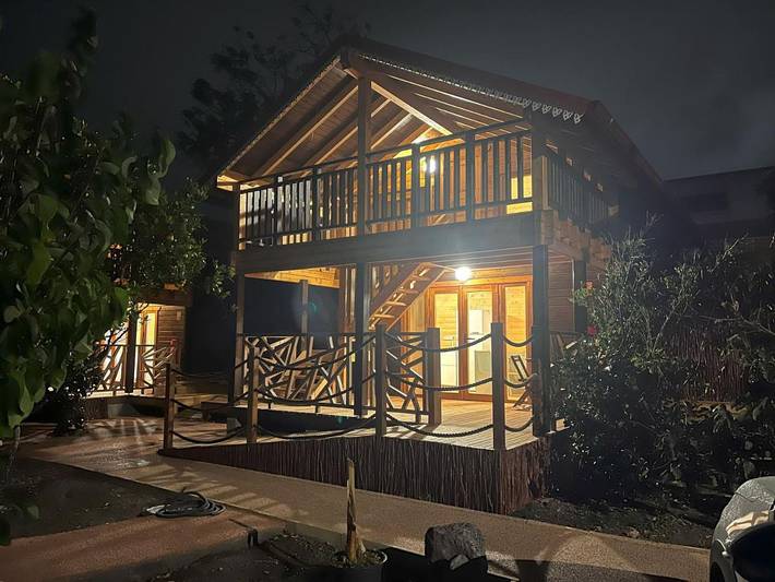 Chalet pour 4 personnes, avec jardin et vue