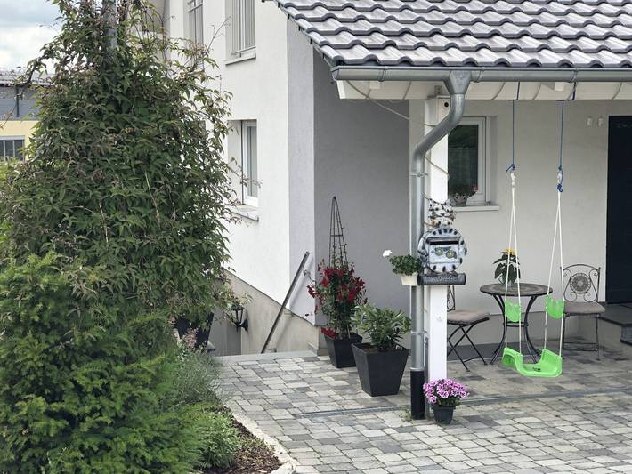 Ganze Wohnung, Ferienwohnung Bäumchenblick" mit privater Terrasse, privatem Garten und Wi-Fi in Müllheim, Südschwarzwald