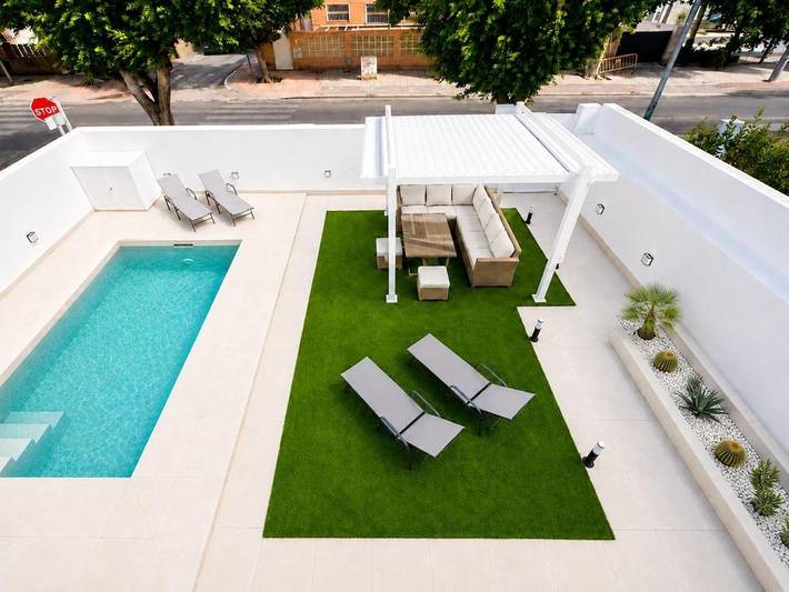 Casa rural para 8 personas, con Terraza además de Jardín y Piscina en Enix - 2