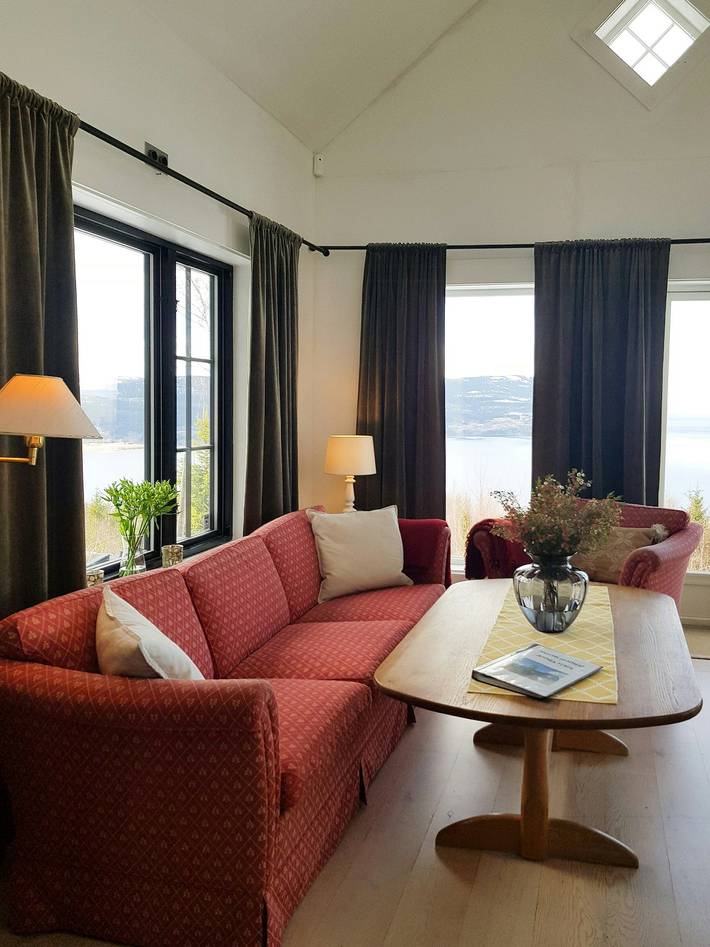 Private Hütte mit schöner Aussicht in der Nähe von Oslo in Stange