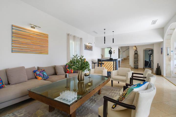 Villa "Le Panorama d’Azur – Pool" with Sea View, Wi-Fi, and Air Conditioning in Valbonne, Mediterranean Coast (France)