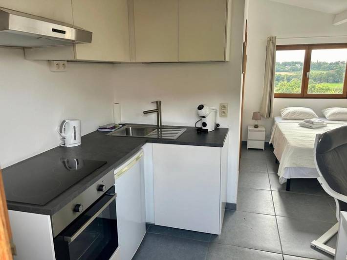 Gîte pour 2 personnes, avec vue ainsi que vue sur le lac et jardin à Ittre (Belgique) - 3