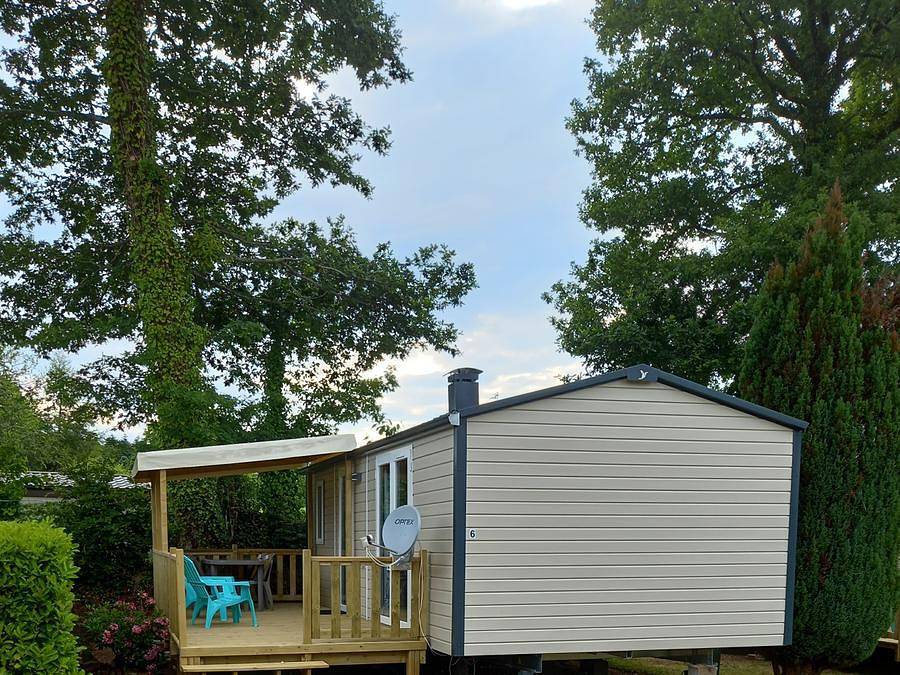 Camping Les Genets d'Or - Mobilhome 4 personnes - Mobil-home 4 pers Tri in Bannalec, Région de Quimper