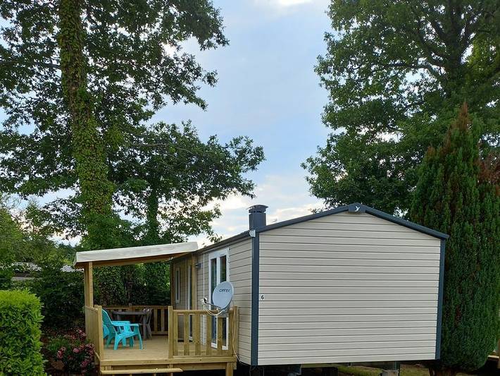 Camping Les Genets d'Or - Mobilhome 4 personas - Mobil home 4 pers Tri in Bannalec, Region de Quimper