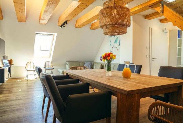 Ferienwohnung für 9 Personen, mit Garten und Ausblick in Zirndorf