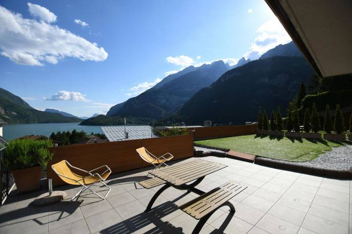 Location de vacances pour 5 personnes, avec vue et balcon à Molveno - 3