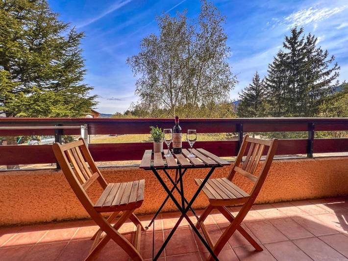 Appartement de vacances pour 5 personnes, avec terrasse et vue, animaux acceptés