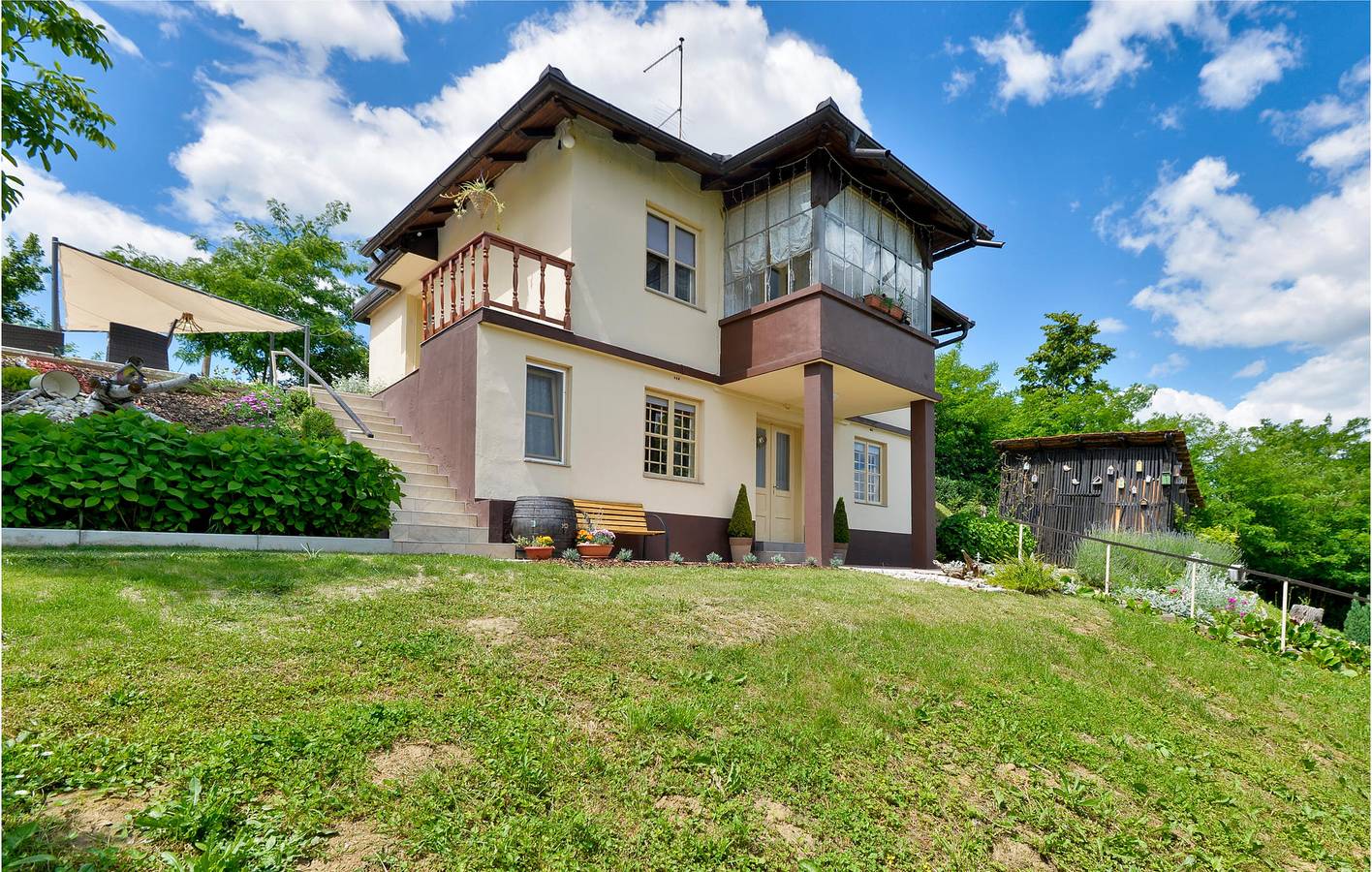Gemütliche 1-Zimmer-Wohnung mit Pool, Terrasse und WLAN in der Nähe des Stadtzentrums von Ludbreg in Ludbreg, Varazdin