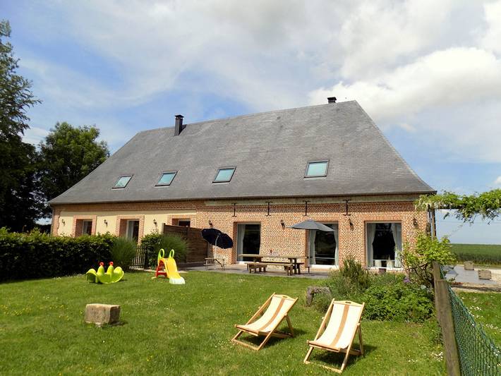 Gîte pour 8 personnes, avec terrasse et jardin en Normandie - 2