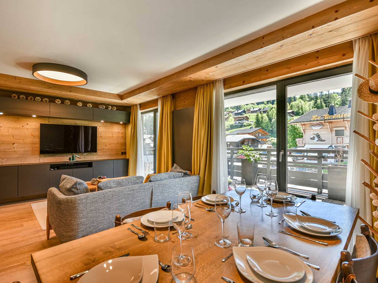 Appartement entier, Chalet T4 spacieux 6-8 pers. avec vue sur les pistes in Les Gets, Les Portes du Soleil