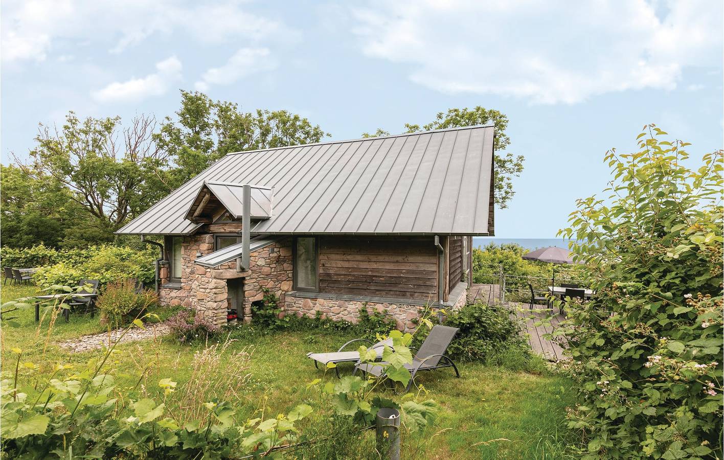 Maison de vacances pour 6 personnes avec terrasse in Listed, Svaneke