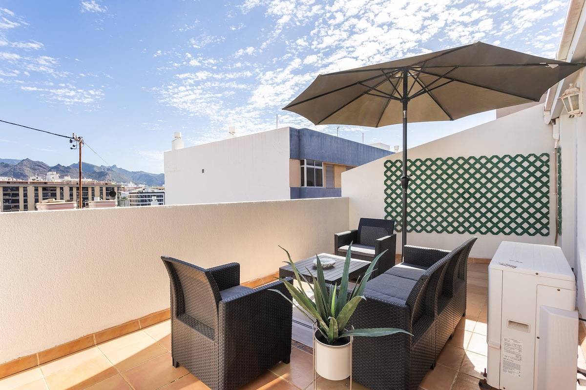 Apartamento entero, Home2Book Bereber Apt Santa Cruz Center, Terrace in La Salle (Canary Islands), Santa Cruz de Tenerife
