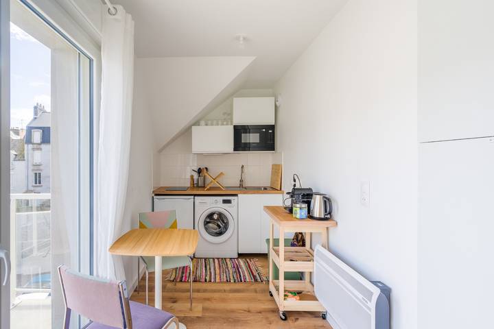 Entire apartment, Studio de la Plage des Dames - À 50 m de la plage in Douarnenez, Quimper region