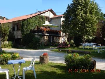 Gîte pour 12 personnes, avec jardin à Saint-Agnan-en-Vercors