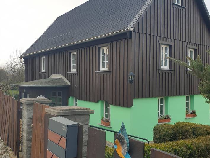 Ferienhaus für 2 Personen, mit Terrasse im Zittauer Gebirge