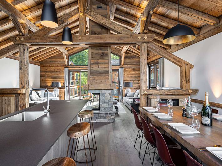 Authentisches Chalet mit Sauna und Shuttle in Saint Martin in Saint-Martin-de-Belleville, Vanoise-Massiv