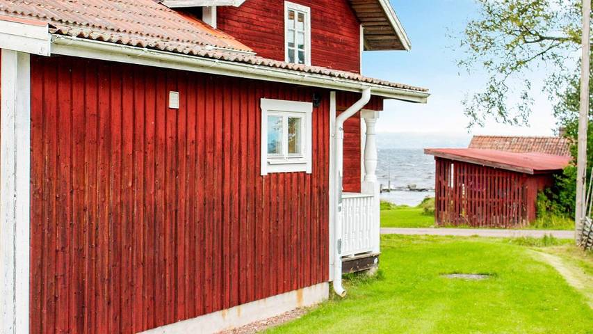 Lägenhet för 4 Personer, med trädgård och utsikt i Leksand