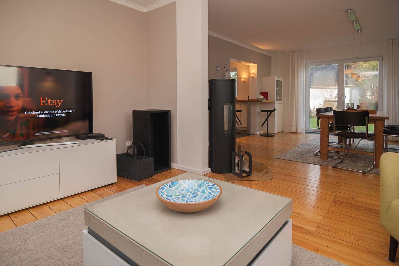 Diese Doppelhaushälfte wurde komplett in 2020 neu renoviert. in Hörnum, Sylt