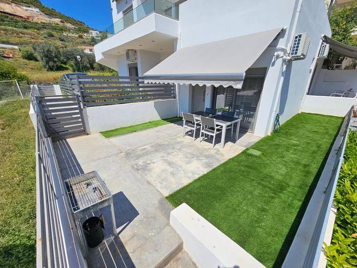 Appartement de vacances pour 4 personnes, avec Terrasse et Jardin