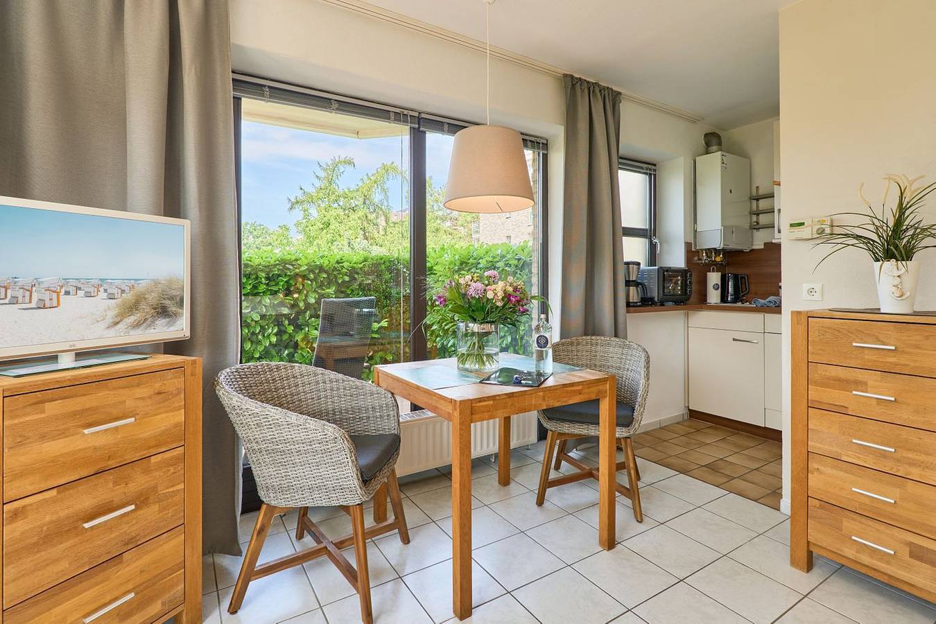 Ganze Wohnung, Gorch-Fock-Str. 31 Apt. 4, Sonnenterrasse, 150 Meter bis zur Ostsee in Timmendorfer Strand, Ostholstein