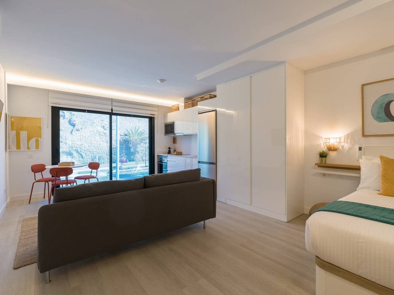 Helt studio, Studioleilighet for 2 personer med jacuzzi in Arguineguin, Gran Canaria syd