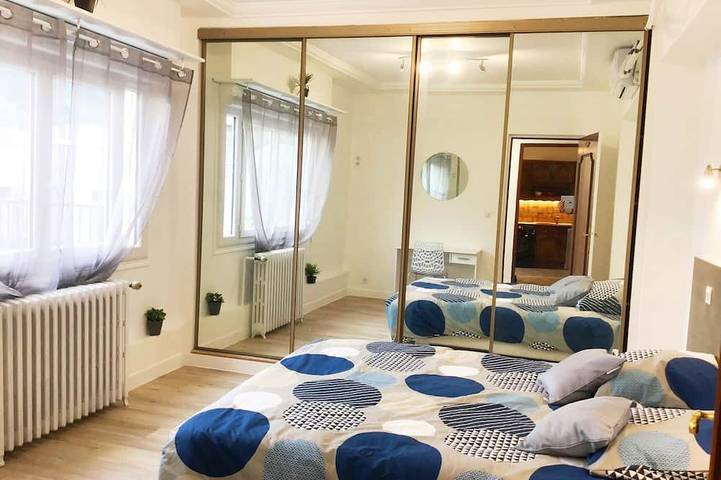 Apartamento entero, Apart T6 140 m2 con clim, aparcamiento, cerca del Santuario in Lourdes (Altos Pirineos), Altos Pirineos