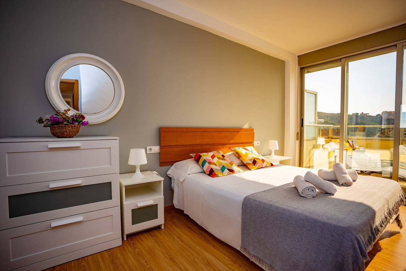 Ganze Wohnung, Ferienwohnung für 4 Personen mit Balkon in Cullera, Costa de Valencia