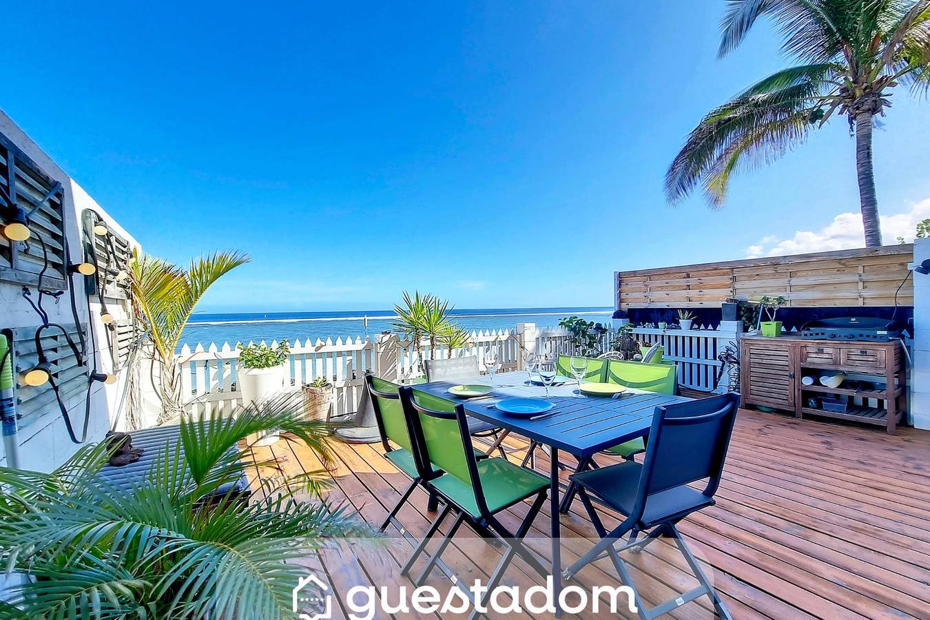 Appartement entier, Le Mosala 3 - Climatisation - Vue mer in Saint-Leu, Île de la Réunion