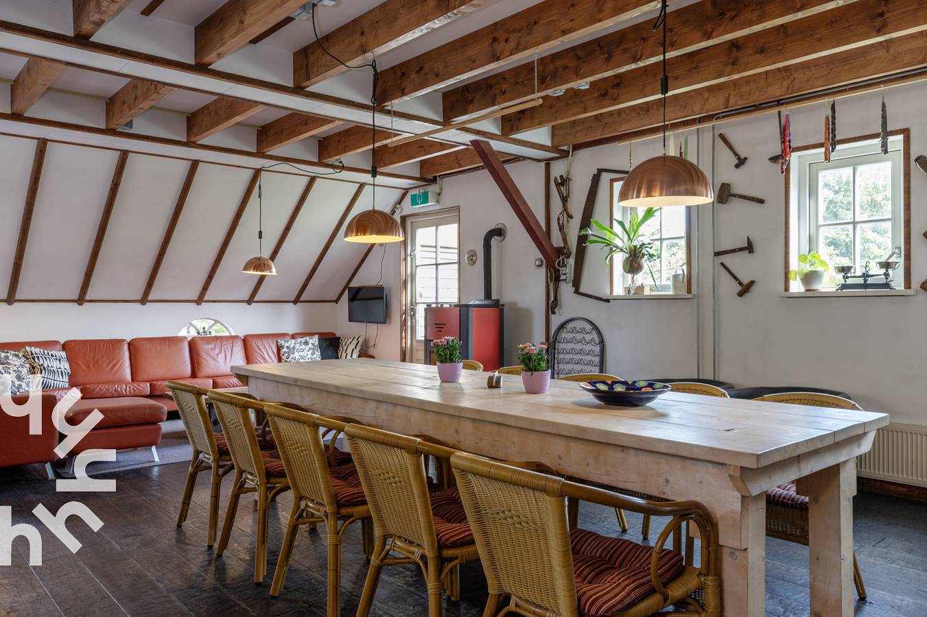 Gezellige 10 persoons vakantieboerderij met gratis Wifi in Nationaal Park Dwingelderveld