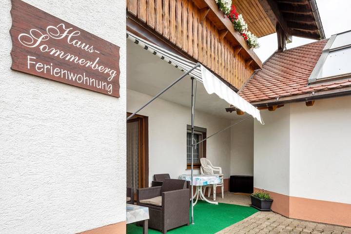 Appartement de vacances pour 4 personnes, avec Jardin