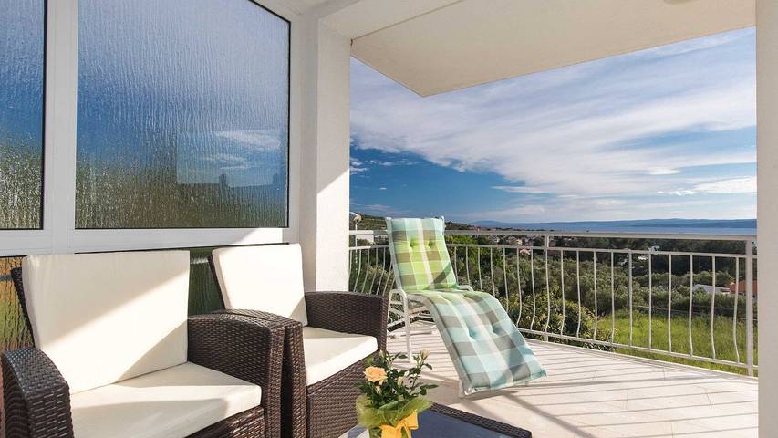 Ferienwohnung für 4 Personen, mit Balkon in Punat