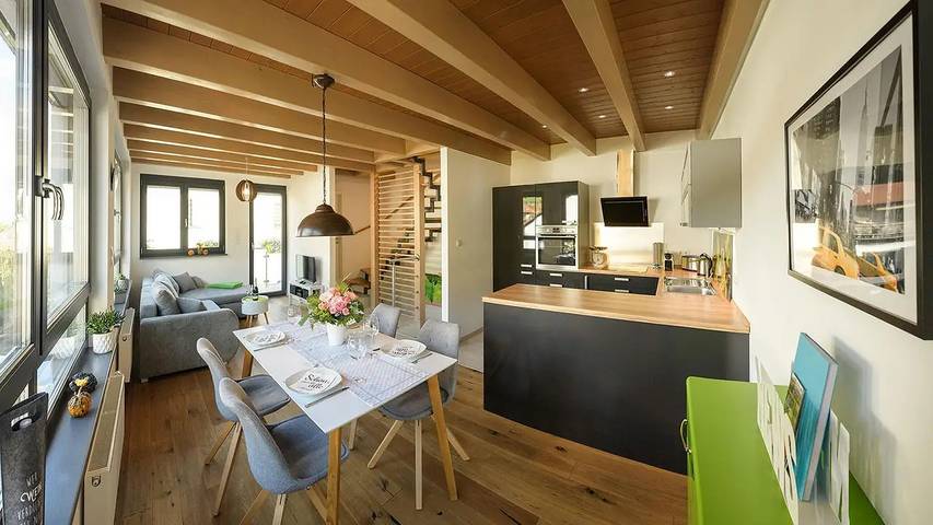 Ferienhaus für 5 Personen, mit Balkon - 1