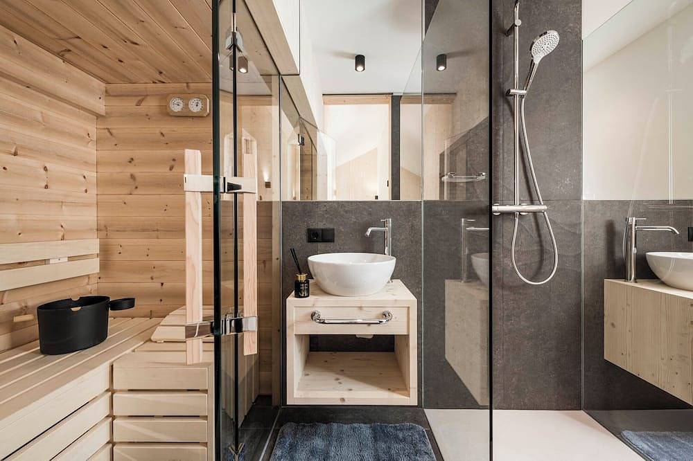 Chalet im Heustadl mit privater finnischen Sauna in Raas, Natz-Schabs