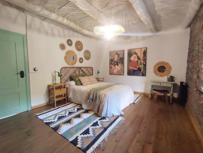 Casa rural para 10 personas, con Balcón y Terraza además de Jardín y Vistas en Villablino