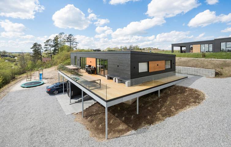 Location de vacances pour 24 personnes, avec Terrasse et Jacuzzi ainsi que Jardin et Sauna dans Viborg - 2