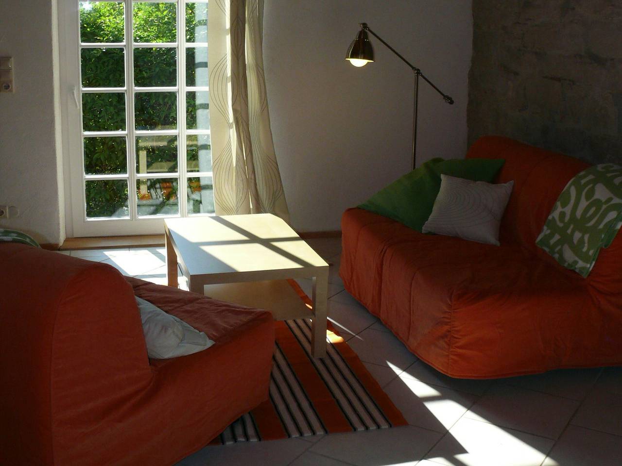 Apartamento entero, Apartamento 'Ferienwohnung Sägespan' con terraza privada, jardín compartido y Wi-Fi in Salem, Region Bodensee-Oberschwaben