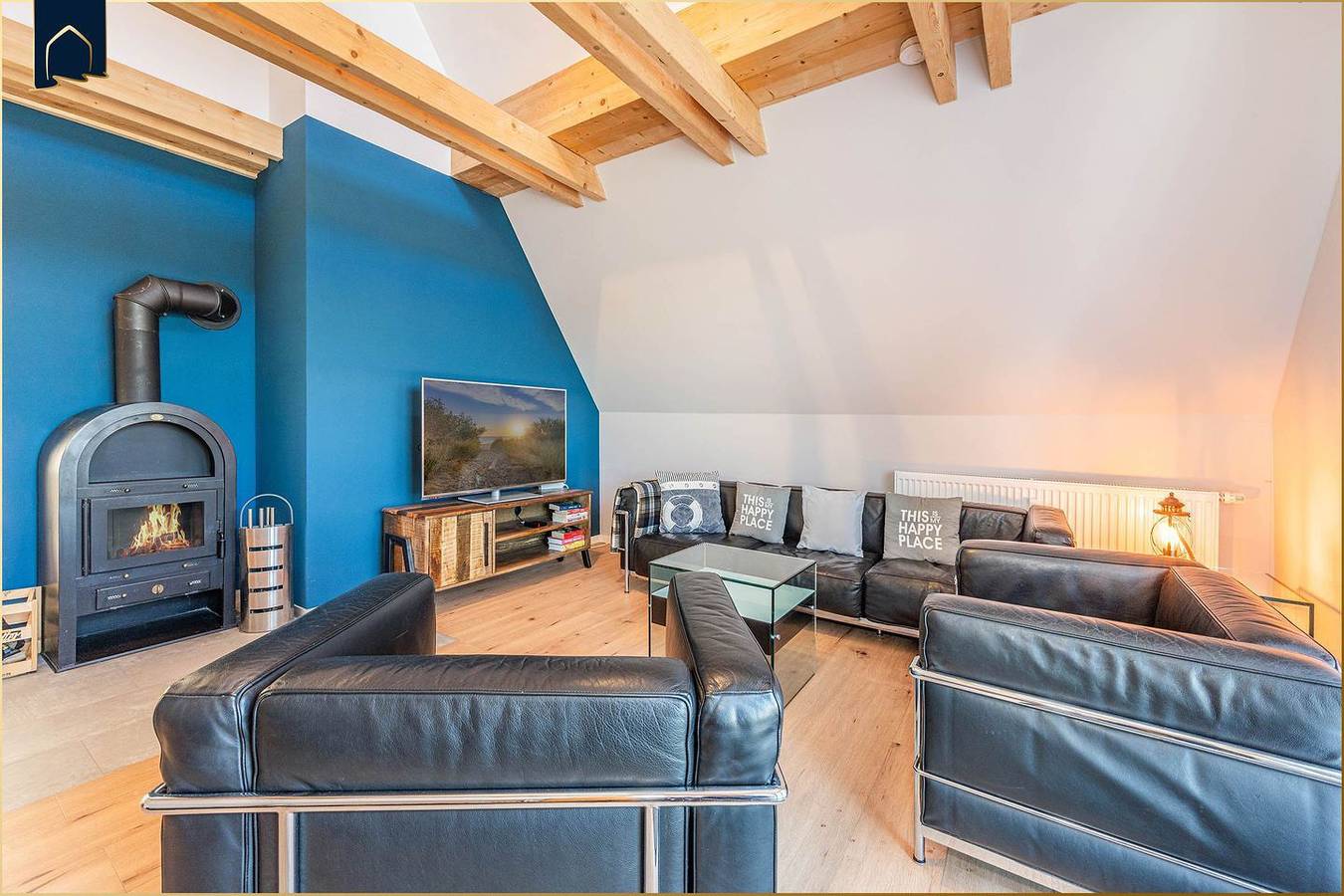 Appartement entier, Stilvolle Ferienwohnung „Mü“ mit Kamin und Terrasse am Peenestrom in Quilitz, Rankwitz