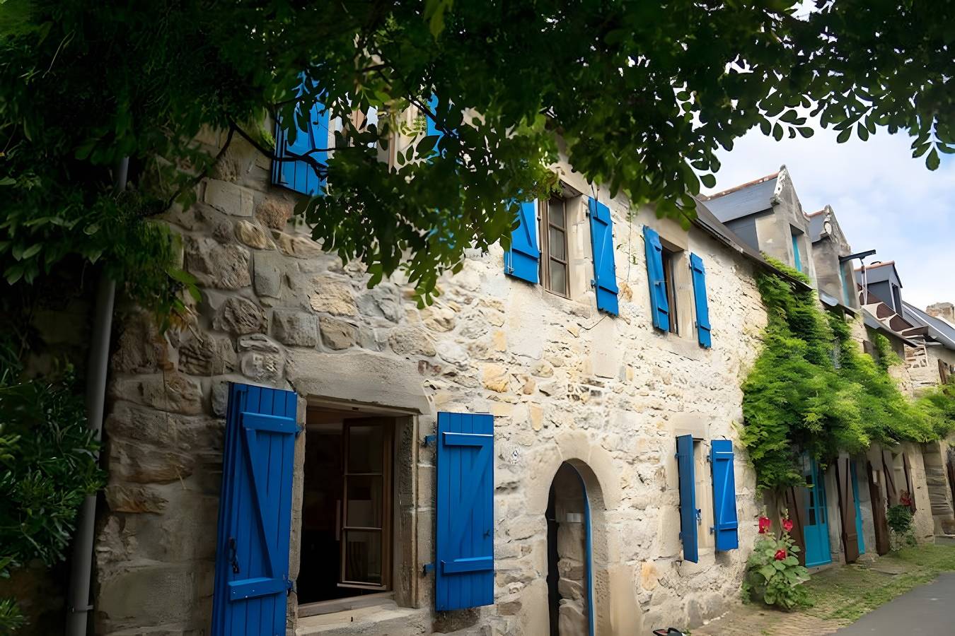 L'ancrage - Casa antigua en el barrio de los artistas in Camaret-sur-Mer, Iroise