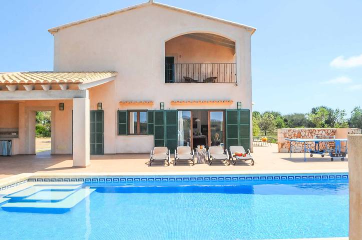 Villa für 8 Personen, mit Balkon und Pool sowie Whirlpool und Garten in Santanyí - 3