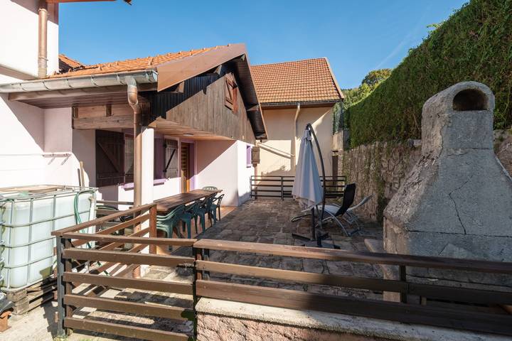 Gîte « Gîte De Montagne » : vue montagne, terrasse privée et Wi-Fi in Ventron, Parc naturel régional des Ballons des Vosges