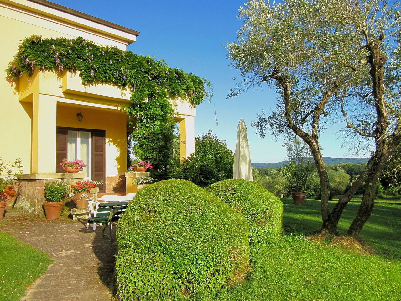Villa für 8 Personen mit Garten in Capranica, Viterbo Provinz