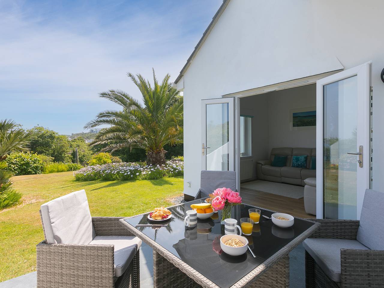 Ganze Wohnung, Ferienwohnung für 4 Personen mit Garten in Carbis Bay, Cornwall