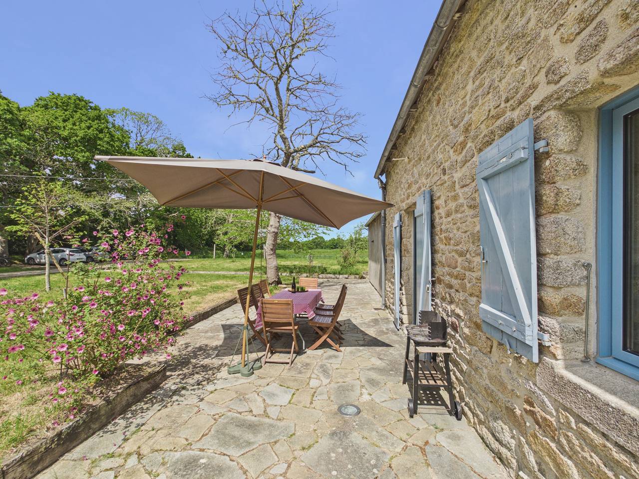 Maison pour 8 avec jardin, terrasse et barbecue in Plobannalec-Lesconil, Côte de Cornouaille