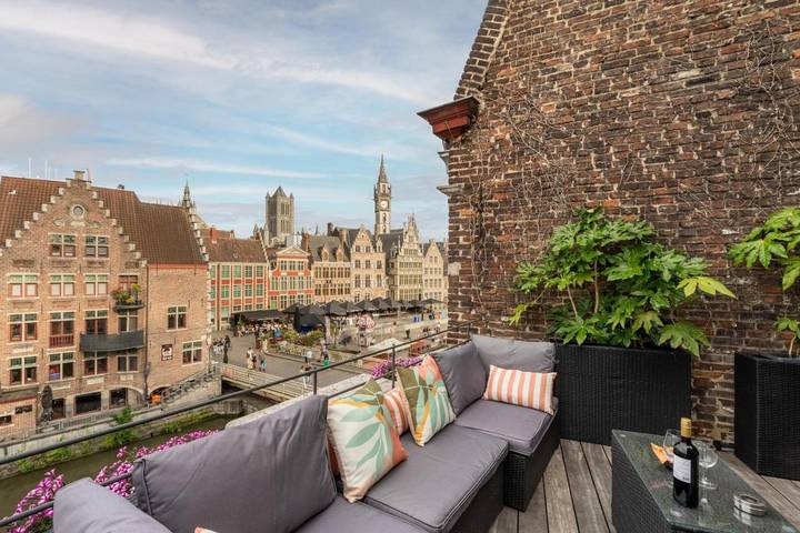Chambre d’hôte pour 2 personnes, avec terrasse et vue à Gand - 2