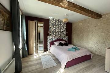 Location de vacances pour 12 personnes à Beaumont-les-Autels