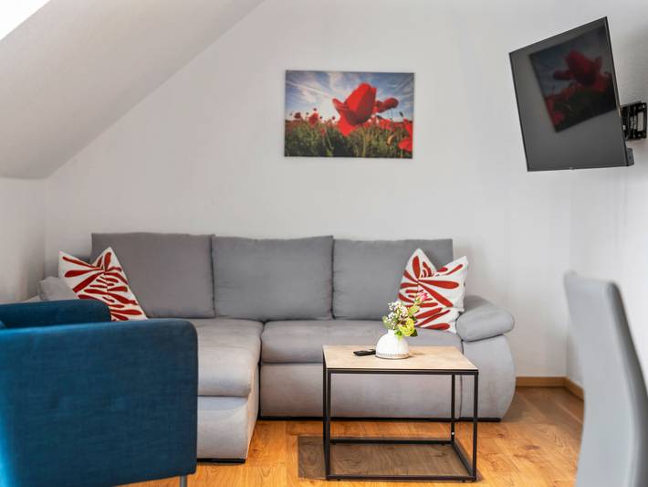 Ferienwohnung für 6 Personen, mit Balkon und Whirlpool in Kaiserstuhl