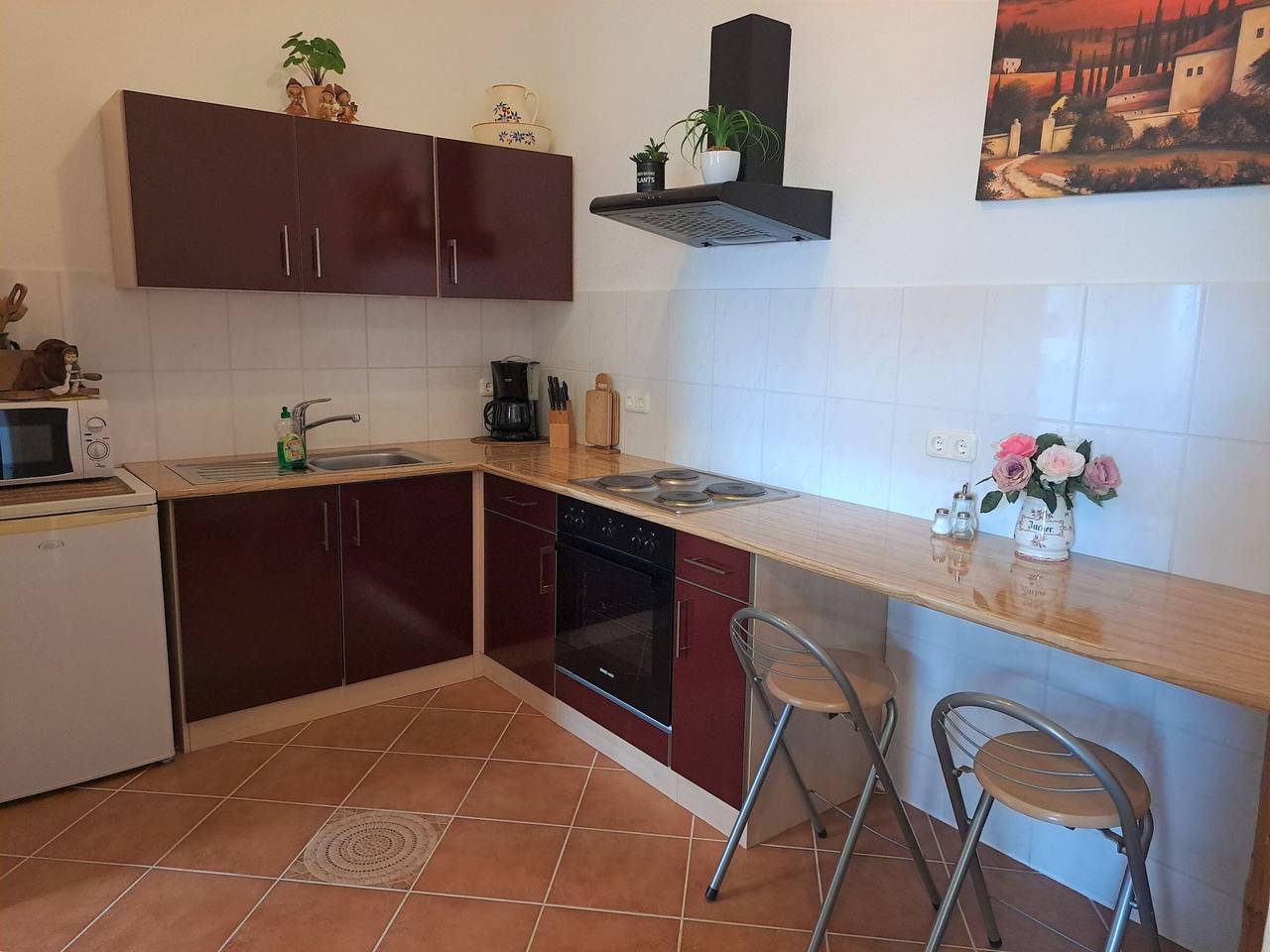Ganze Wohnung, Ferienwohnung '1' mit gemeinsamer Terrasse und Wlan in Lindow, Ruppiner Seenland