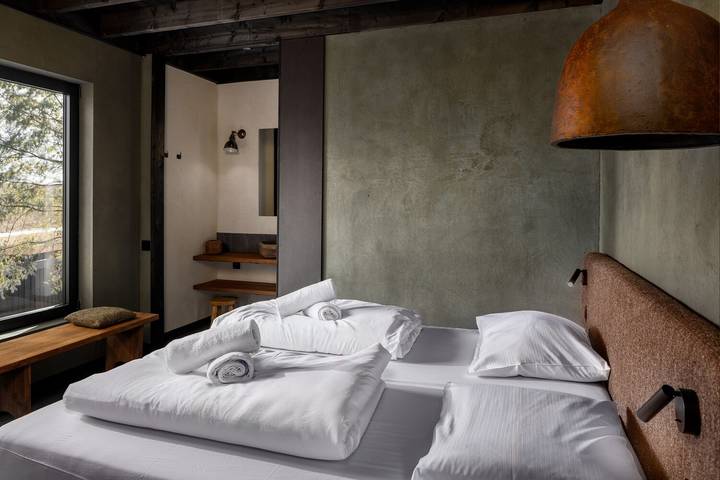 Chalet für 2 Personen, mit Balkon/Terrasse und Terrasse in Belgien - 4